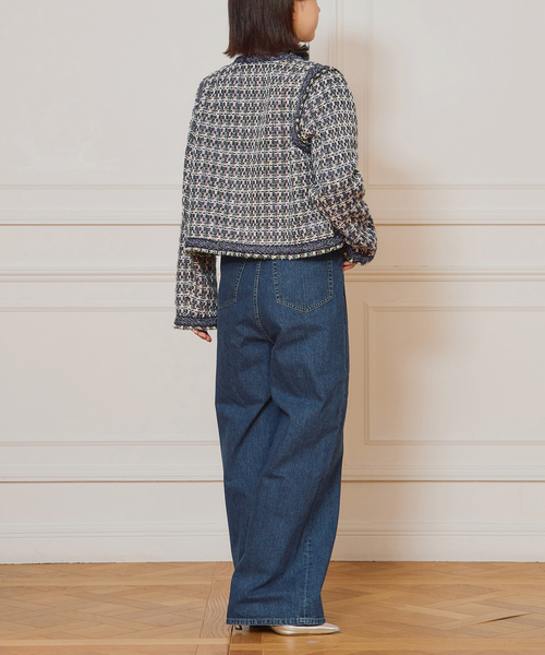 IENA LA BOUCLE(イエナラブークル)の「IENA LA BOUCLE ハイエストウエストデニムパンツ(デニムパンツ・レディース・ブルー系その他・36/38)」の7枚目の写真