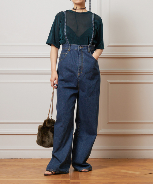 IENA LA BOUCLE(イエナラブークル)の「IENA LA BOUCLE ハイエストウエストデニムパンツ(デニムパンツ・レディース・ブルー系その他・36/38)」の12枚目の写真