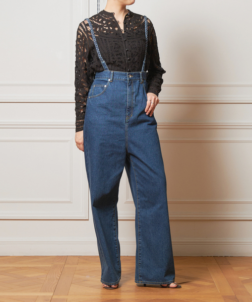 IENA LA BOUCLE(イエナラブークル)の「IENA LA BOUCLE ハイエストウエストデニムパンツ(デニムパンツ・レディース・ブルー系その他・36/38)」の21枚目の写真