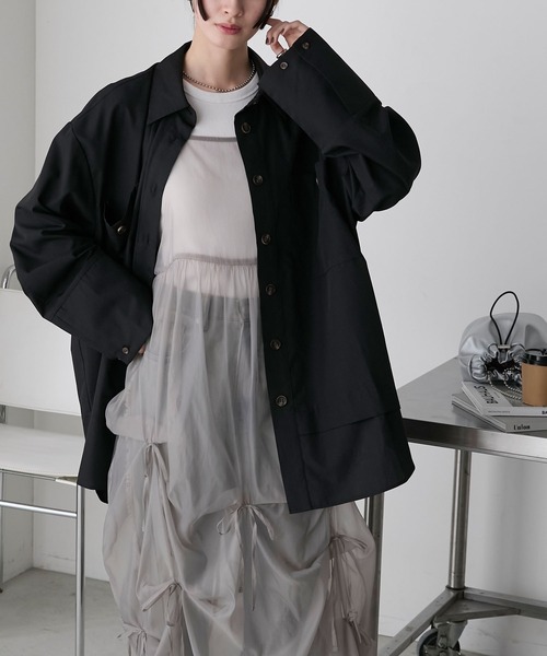 Graphpaper (グラフペーパー) Broad L/S Oversized Regular
