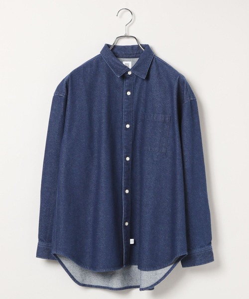 GLOBAL WORK(グローバルワーク)の「大人見えデニムシャツ/AND YUA ANY/115723(シャツ/ブラウス・キッズ・ブラック/ワンウォッシュ・FREE)」の19枚目の写真