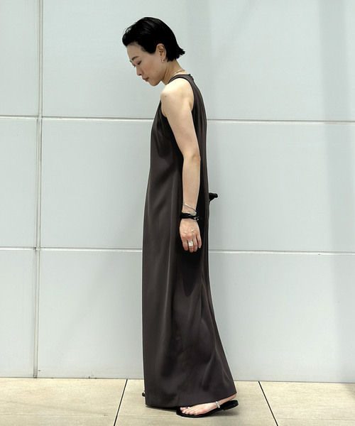 AP STUDIO(エーピーストゥディオ)の「アメリカンスリーブワンピース(ワンピース・レディース・グレー・36/38)」の10枚目の写真