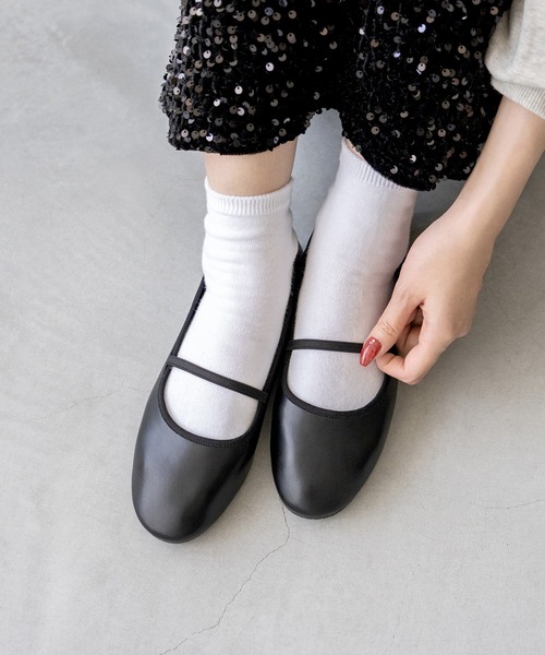 ストラップバレエシューズ GU公式 | ストラップバレエシューズ