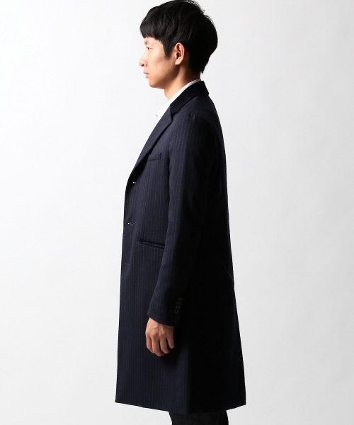 ABAHOUSE（アバハウス）の「フラノチェスターコート（チェスターコート