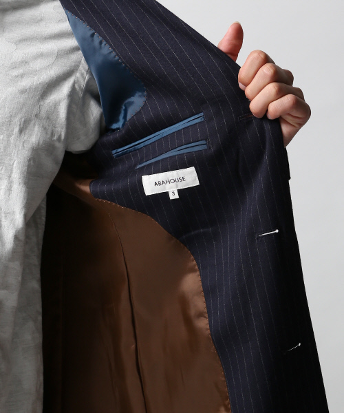 ABAHOUSE（アバハウス）の「フラノチェスターコート（チェスターコート