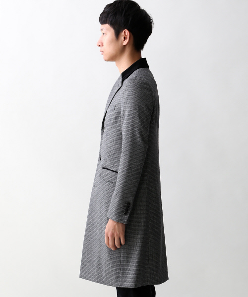 ABAHOUSE（アバハウス）の「フラノチェスターコート（チェスターコート