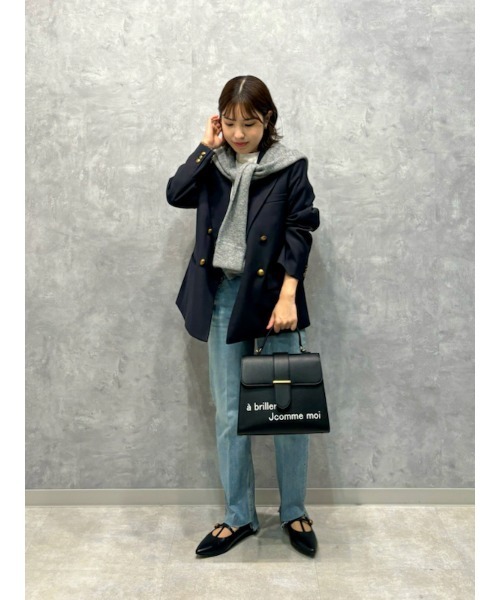 Mila Owen（ミラオーウェン）の「フーディーニットストール（ストール