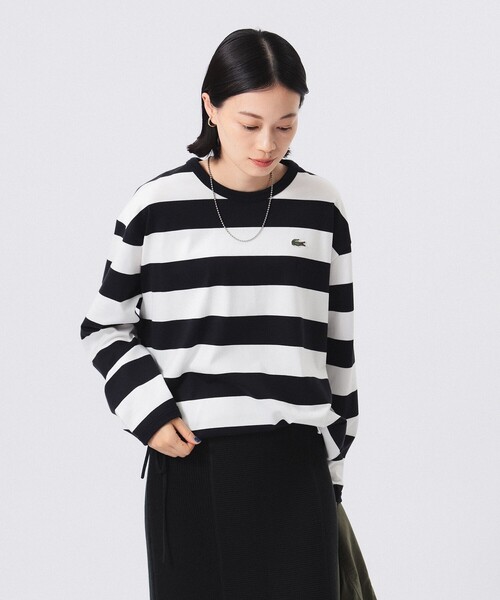 美品 ビームス別注 ラコステ tシャツ ボーダー S ラルフローレン B:MING LIFE STORE by BEAMS｜【別注】LACOSTE / カノコ