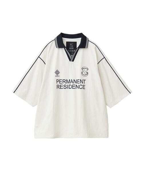 CRAFT STANDARD BOUTIQUE（クラフトスタンダードブティック）の「接触冷感・/Vカット/イージーケア/ストレッチ/ゲームシャツ-A（シャツ/ブラウス・メンズ・オフホワイト/ネイビー/ブラック・XL/L/M）」の5枚目の写真