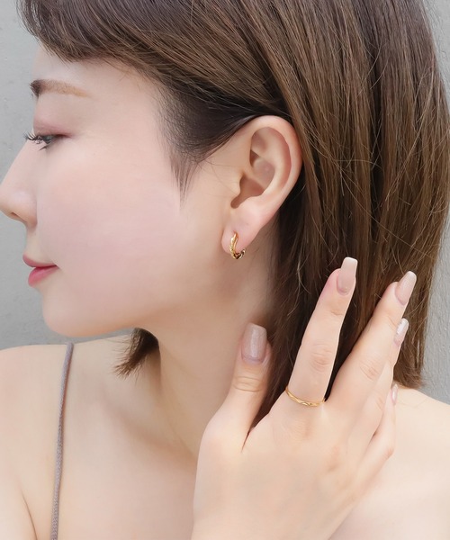 d.i.a. ピアス　リング　ショーパン　新品タグ付き ダブルリングピアス｜WOMEN｜250ISB56-150J｜AZUL BY MOUSSY（アズール