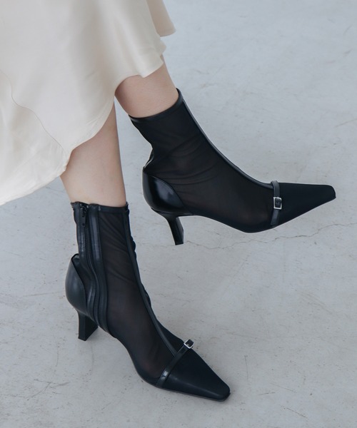 バックストレッチショートブーツ（ブーツ）｜MACKINTOSH LONDON