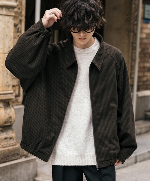 新色追加 オーバーサイズテックメルトンドルマンスリーブ