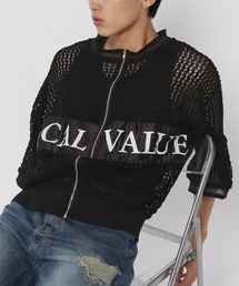 ASCLO（エジュクロ）の「ASCLO／ローカルメッシュZIP UP（カーディガン/ボレロ）」