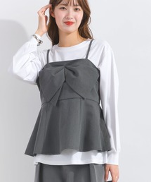 PICCIN | フロントリボンビスチェ(キャミソール)