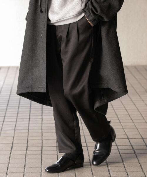 新品　マチャット　タイプライターテーパードパンツ（撥水ブラック） 新品 マチャット タイプライターテーパードパンツ（撥水ブラック