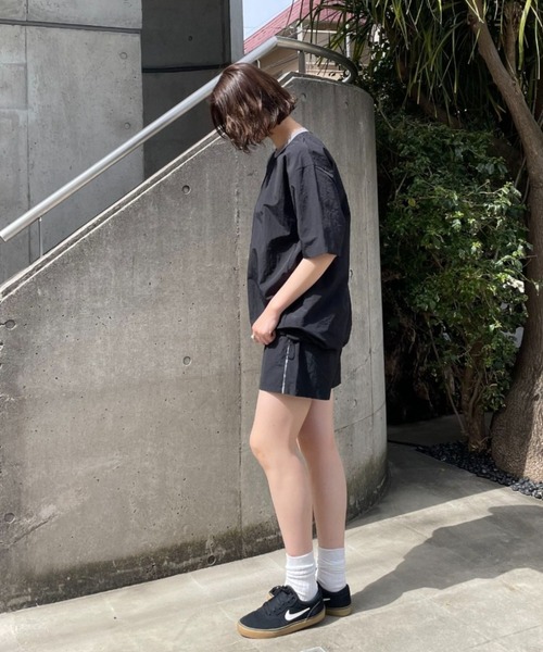 CIAOPANIC(チャオパニック)の「【ZOZO限定】配色ハーフスリーブナイロンプルオーバー(Tシャツ/カットソー・メンズ・カーキ/ブルーグレー/ブラック/ベージュ・XS/S/M/L/XL)」の14枚目の写真