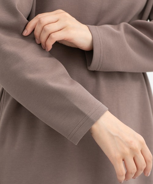 Honeys（ハニーズ）の「チュニックワンピース（チュニック・レディース・ダークグリーン/ブラック/チャコール/モカ・M/L/LL）」の18枚目の写真