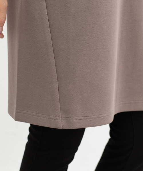 Honeys（ハニーズ）の「チュニックワンピース（チュニック・レディース・ダークグリーン/ブラック/チャコール/モカ・M/L/LL）」の20枚目の写真