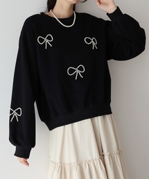 BLUEEAST | パールリボンスウェット(スウェット)