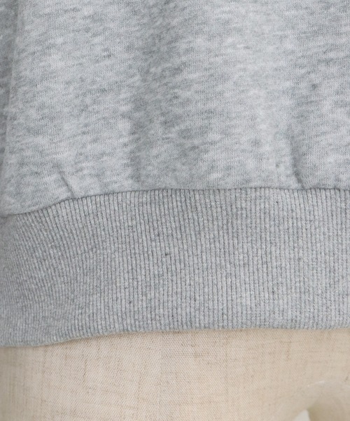 BLUEEAST（ブルーイースト）の「パールリボンスウェット（スウェット・レディース・グレー/ブラック・MEDIUM）」の21枚目の写真