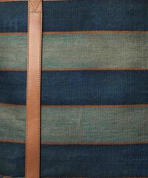 RRL（ダブル アール エル）の「ハンドウーブン インディゴ ストライプ