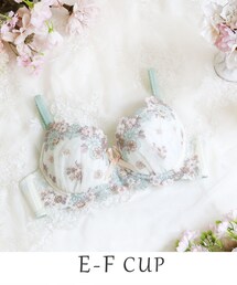 Risa Magli（リサマリ）の「アレッタ ブラジャー（E-F）＜サイドシェイプ＞（ブラジャー）」