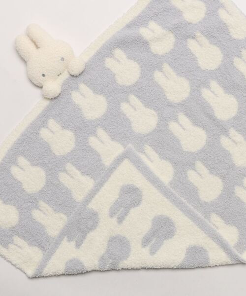 Dick Bruna（ディックブルーナ）の「miffy ミッフィー  ボリス マスコット付きブランケット（ブランケット・レディース・ホワイト系その他/ブラウン系その他・FREE）」の4枚目の写真