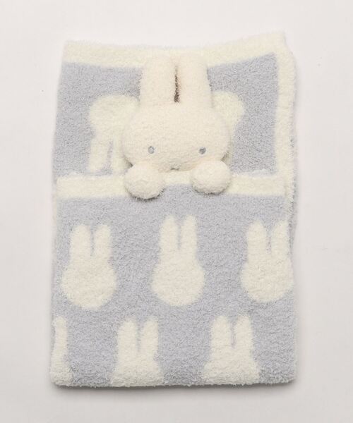 Dick Bruna（ディックブルーナ）の「miffy ミッフィー  ボリス マスコット付きブランケット（ブランケット・レディース・ホワイト系その他/ブラウン系その他・FREE）」の5枚目の写真