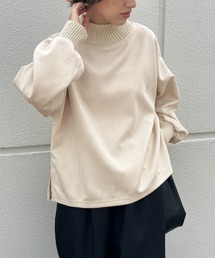 select MOCA | スエードポンチネックリブトップス(その他トップス)