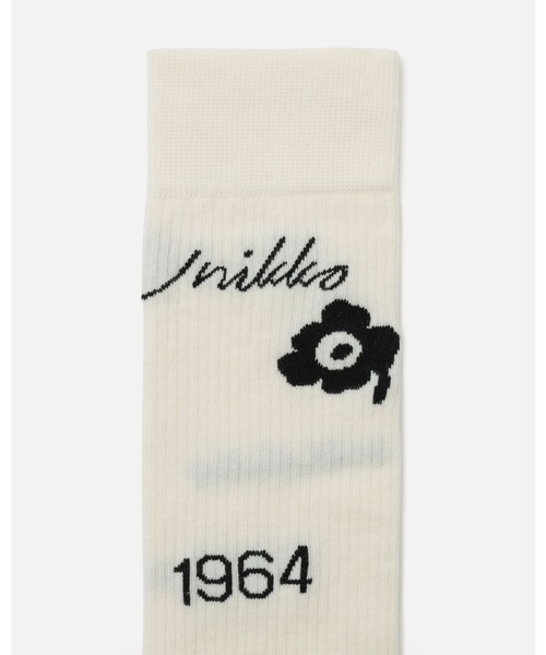 marimekko(マリメッコ)の「【kioski】 Detsku Unikko / Tribute Socks(ソックス/靴下・レディース・ホワイト・40/34/37)」の3枚目の写真