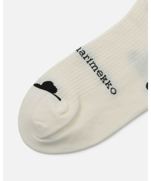 marimekko(マリメッコ)の「【kioski】 Detsku Unikko / Tribute Socks(ソックス/靴下・レディース・ホワイト・40/34/37)」の4枚目の写真