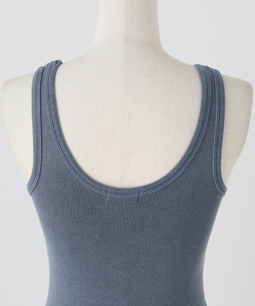 plage(プラージュ)の「ASHER/アッシャー MILA タンクトップ(タンクトップ・レディース・モカ/スミクロ/レッド/ホワイト・FREE)」の15枚目の写真