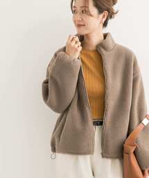 URBAN RESEARCH DOORS | スタンドカラーボアブルゾン(ブルゾン)