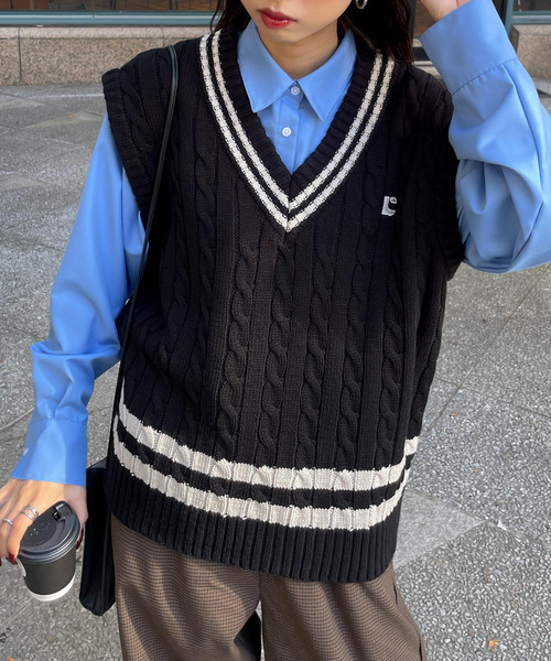 チルデンニットベスト（ベスト）｜Chillfar（チルファー）の