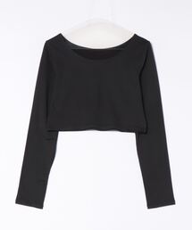 NERGY | 【24 comfort】クロップド長袖 Tシャツ(Tシャツ/カットソー)