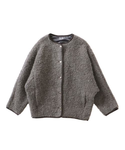 DRESSLAVE（ドレスレイブ）の「wool alpaca mohair astrachan jacket