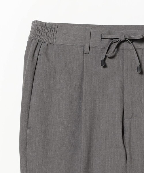 BRILLA per il gusto（ブリッラペルイルグースト）の「【別注】giabsarchivio / MASACCIO テクニカルツイル 1プリーツ ドローコード スラックス（その他パンツ・メンズ・ブラック系その他3/チャコールグレー・50/52/42/44/48/46）」の4枚目の写真