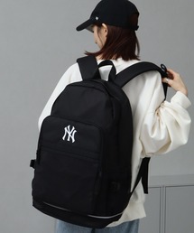 MLB正規品 ベーシックドローストリング バックパック NY(Black) MLB｜メジャーリーグベースボールのバックパック/リュック通販