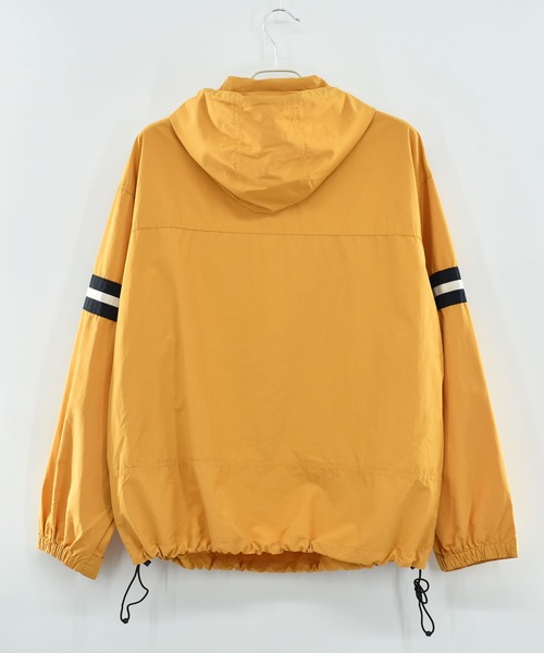 OLD NAVY(オールドネイビー)の「90’s OLD NAVY ナイロン アノラックパーカー(ナイロンジャケット・メンズ・マスタード・LARGE)」の2枚目の写真