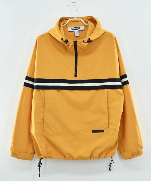 OLD NAVY(オールドネイビー)の「90’s OLD NAVY ナイロン アノラックパーカー(ナイロンジャケット・メンズ・マスタード・LARGE)」の8枚目の写真