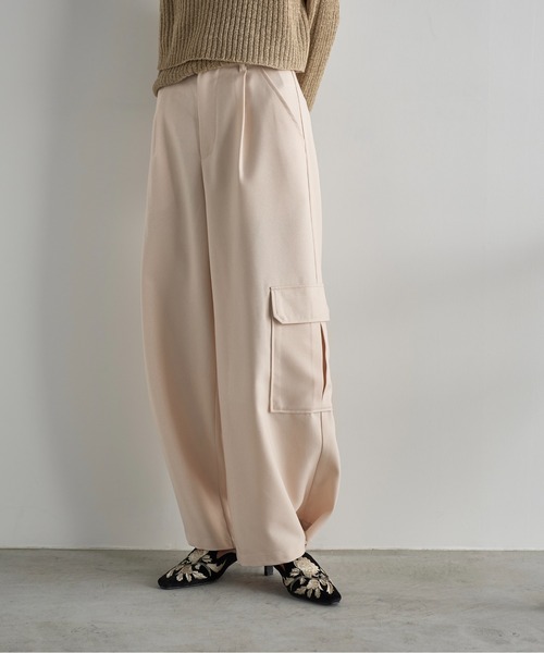 直営♪'S MAX MARA ギャバジンカーゴパンツ ROSATEA S Max Mara Rosatea パンツ | ニュートラル | FARFETCH JP