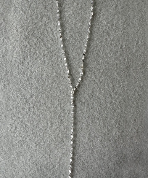 【silver925】Y Shaped Necklace/Y字チェーンネックレス(ネックレス)|whoseA(フーシー) 【silver925】Y Shaped Necklace/Y字チェーンネックレス(ネックレス)|whoseA(フーシー)