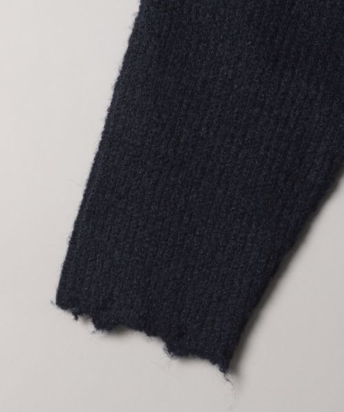 JEANASIS（ジーナシス）の「5Gボートネッククラッシュプルオーバー/292331（ニット/セーター・レディース・オフホワイト/グレー/ネイビー/レッド・MEDIUM/LARGE）」の11枚目の写真