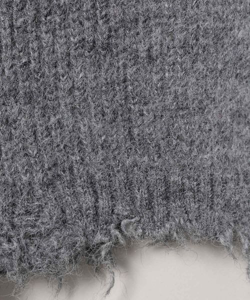 JEANASIS（ジーナシス）の「5Gボートネッククラッシュプルオーバー