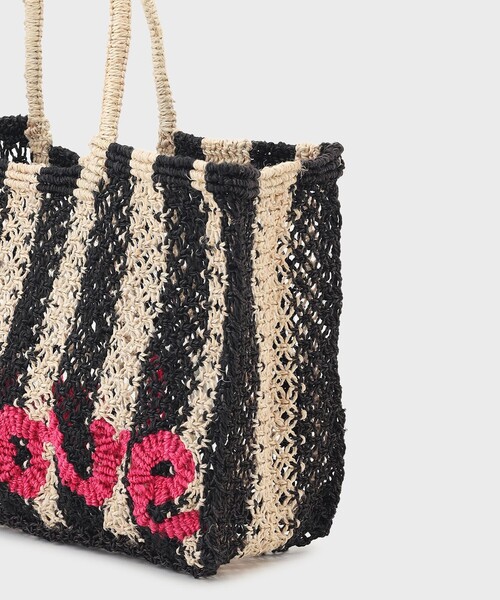 GRACE CONTINENTAL（グレースコンチネンタル）の「JACKSONS LOVE（トートバッグ・レディース・その他1・FREE）」の5枚目の写真