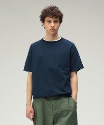 カット オフ ショート スリーブ スウェット シャツ