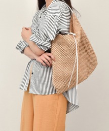 CHRISTIAN VILLA | 【CHRISTIAN VILLA】レザーハンドルメッシュバッグ(Q56309)(トートバッグ)