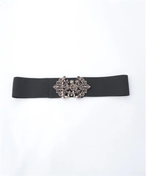axes femme（アクシーズファム）の「薔薇ブーケバックル太ベルト（ベルト・レディース・シルバー/ゴールド・FREE）」の16枚目の写真