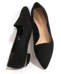 【Made in Japan】オペラフラットパンプス(124-1106) JELLY BEANS（ジェリービーンズ）