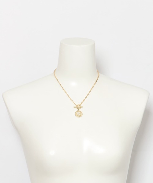 URBAN RESEARCH ROSSO WOMEN（アーバンリサーチ　ロッソ）の「コインネックレス（ネックレス・レディース・ゴールド・FREE）」の3枚目の写真